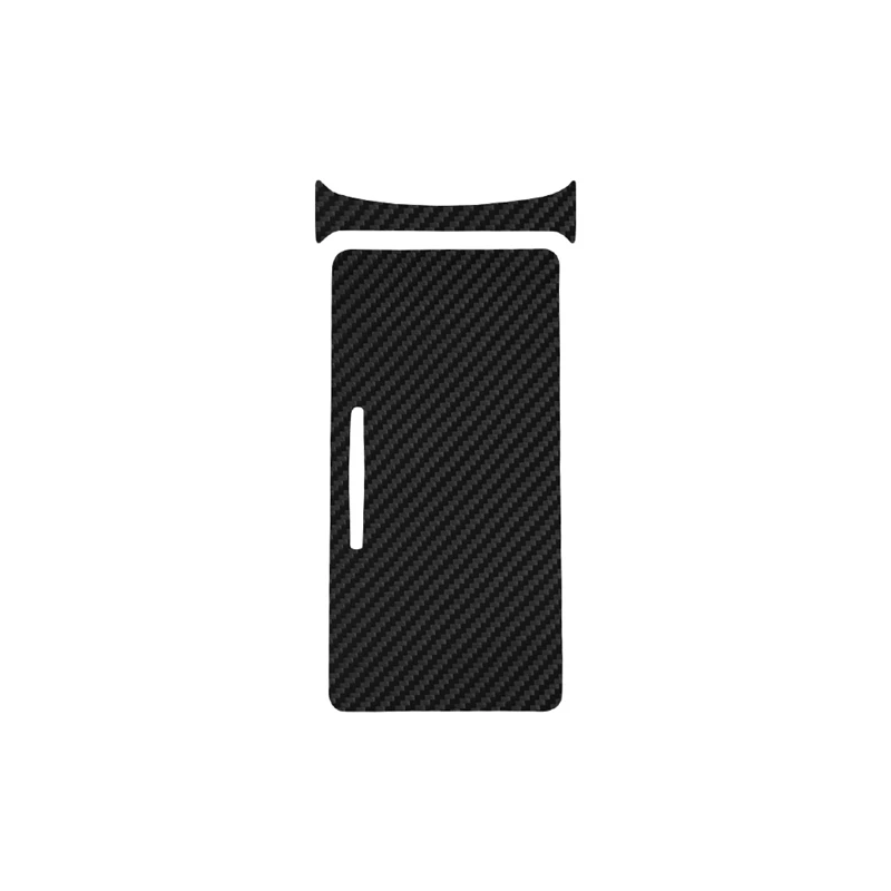 1SET Car Interior Decorative Accessories Black Styling Carbon Fiber Stickers For Mazda 6 2014 2015 Car Styling