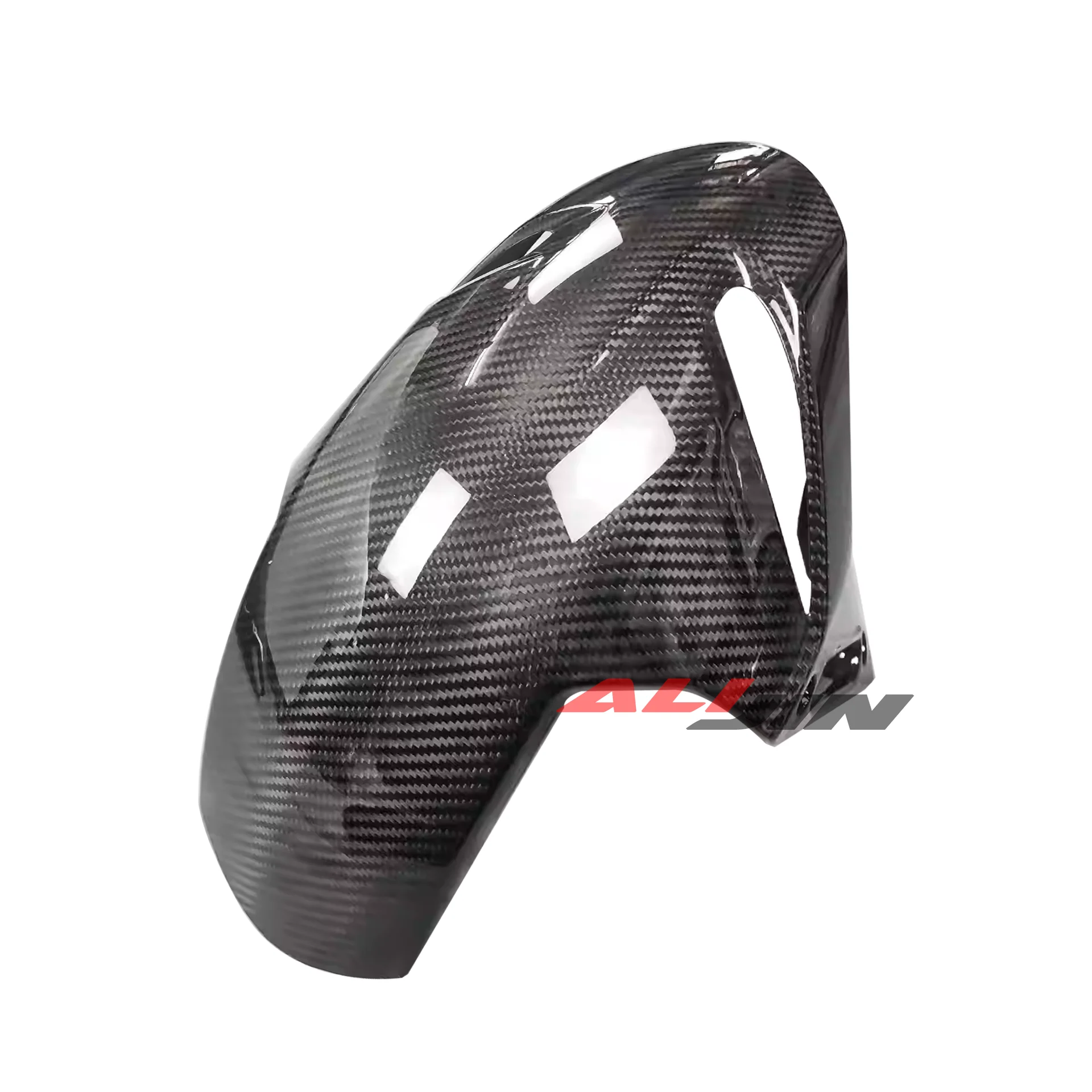 100% guardabarros delantero de fibra de carbono carenado motocicleta guardabarros protector de barro cubierta de rueda de neumático para CFMOTO 450SR CF450SR 2022 2023