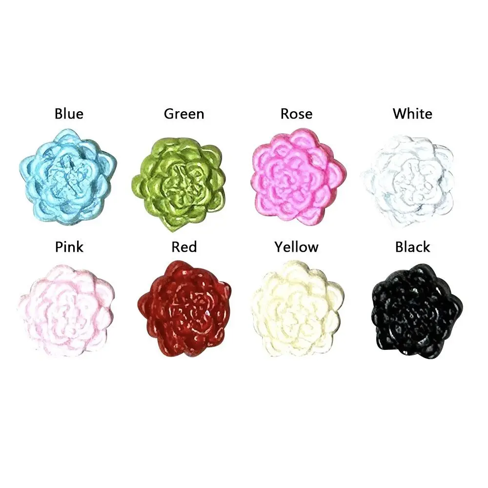 40pcs New 6mm Doll Lotus Buttons DIY Handmade Ultra-small Doll Buckles Mini Coat Buckles 1/6 Doll Clothes Accessories