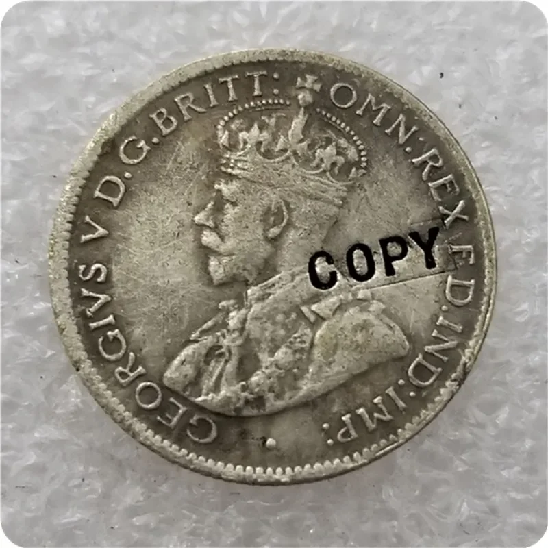 1922 Australian Sixpence Copy Coin Challenge Pocket Coins Christmas Gifts