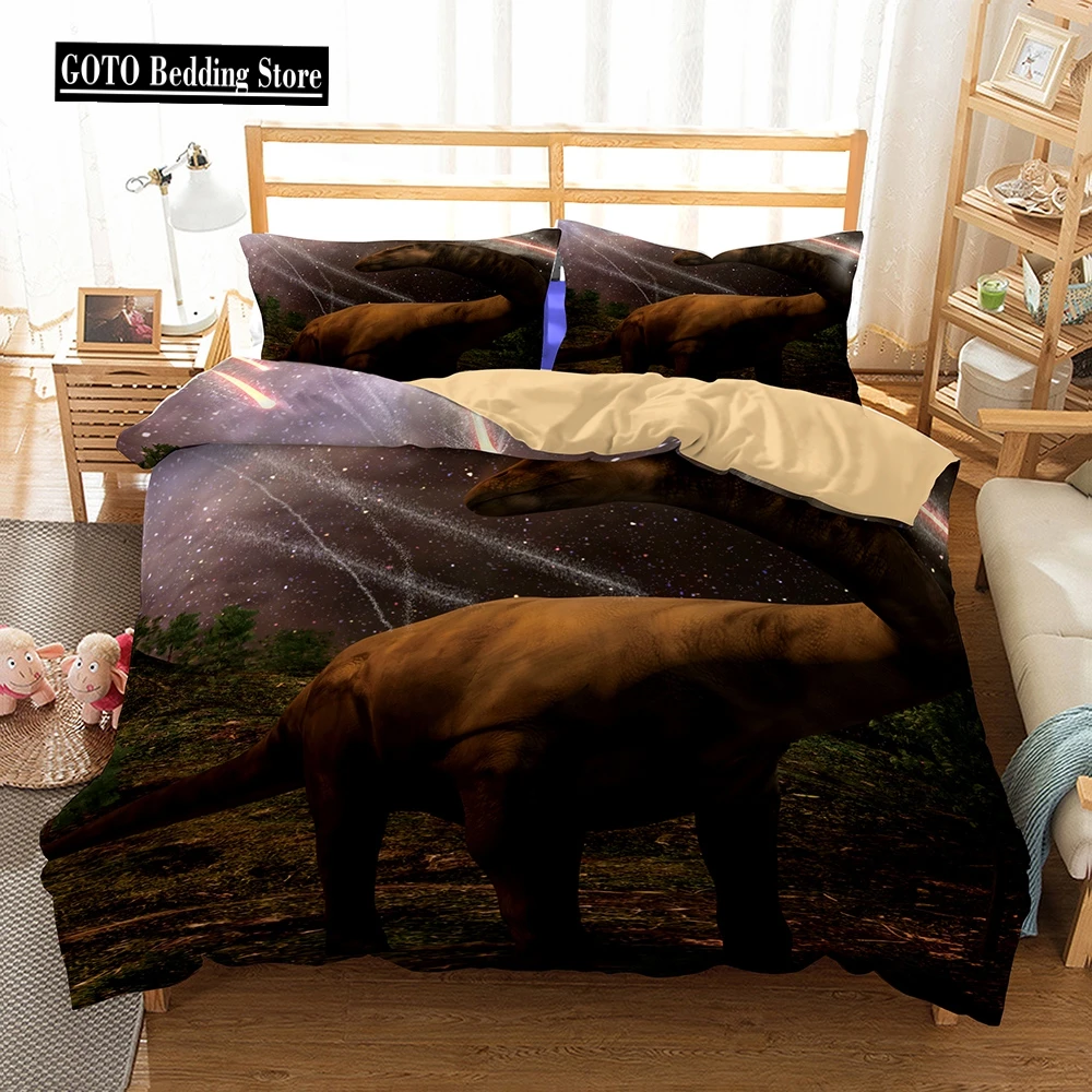 

Bedclothes Winter Duvet Cover Sets Animal Full Size Bedding Bed Comforter EU Twin 135x200 US EU AU Double Single Size Bed Covet