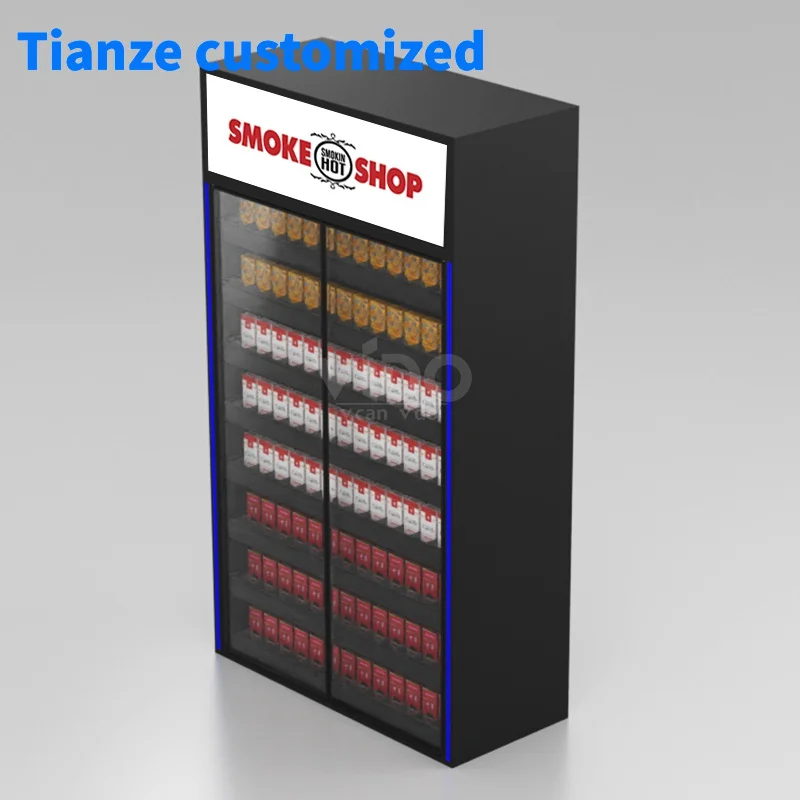 [Customized]Fixtures Drawer Tobaccoes Display Shelf Cigarettes Display Rack Convenience Store