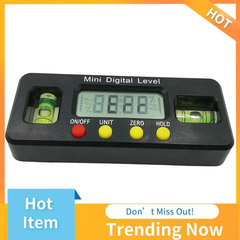 

AB08-1 Piece Electronic Angle Gauge Protractor Angle Finder Bevel Gauge With Magnetic Base