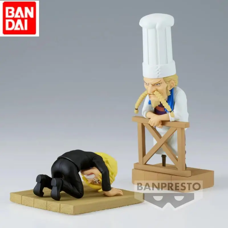 In Stock Original Bandai Banprest One Piece Vol.8 Sanji Zeff Figure Model Anime New Unopened Genuine Ornament Doll Toy Kid Gift