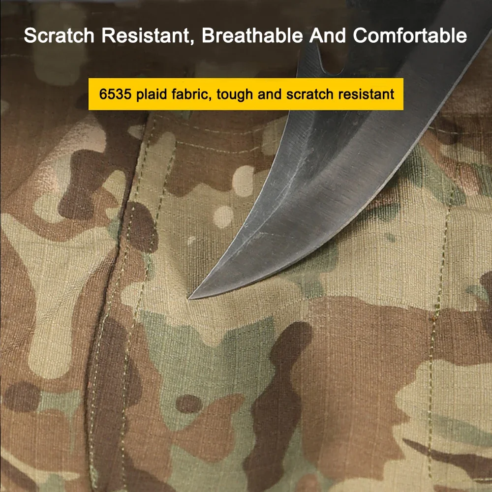 Men Combat Pants Tactical Sport Trousers Camouflage Multicam Trekking Hunting Clothes Outdoor Training Suit Combat Pants view 6