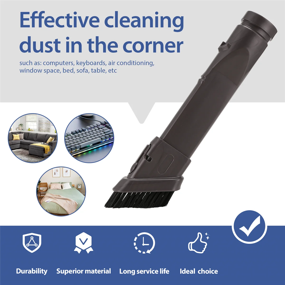 فريد شقة فوهة فرشاة شفط رئيس ل V6 DC30 DC34 DC52 DC72 مكنسة كهربائية إكسسوارات قطع غيار 2 في 1 فرش