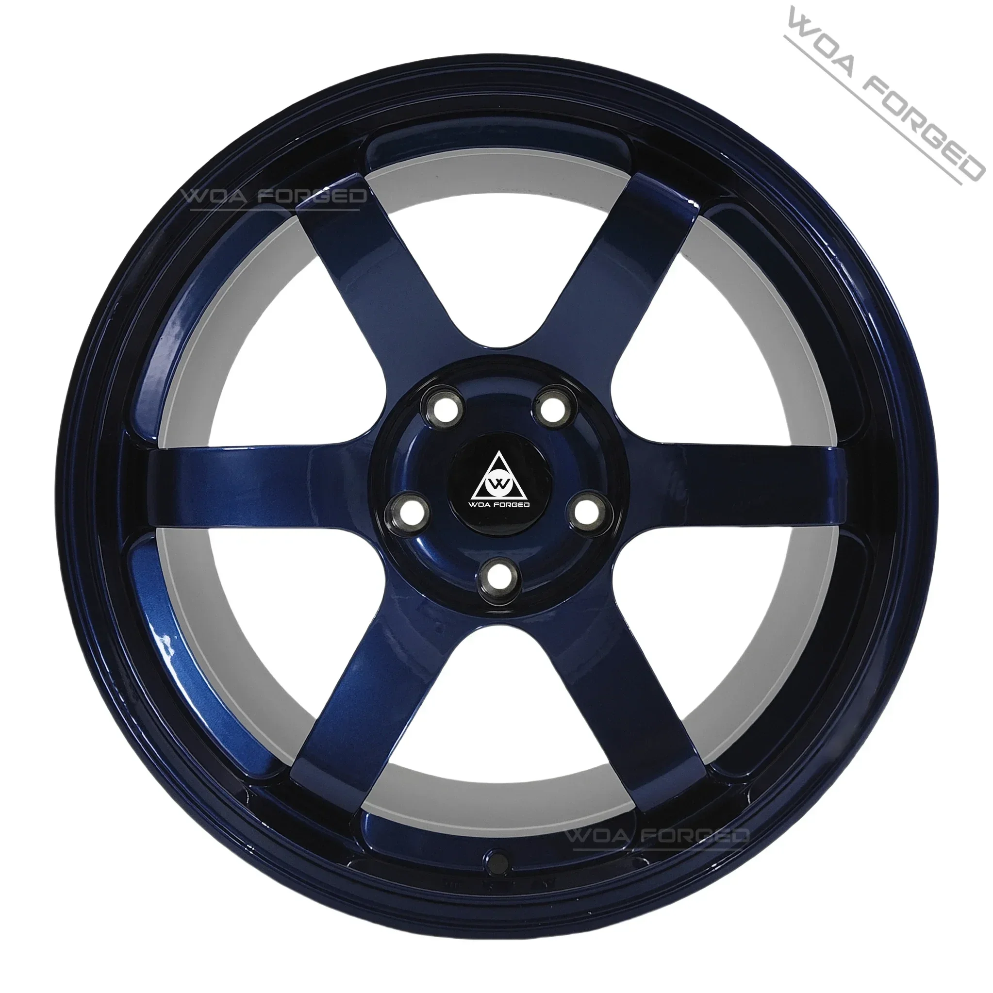 Forged Car Wheels  Premium Blue Forged Wheels  Toss up the Competitive Style Custom High Quality  5x120 5x139.7 for TE37 Ra