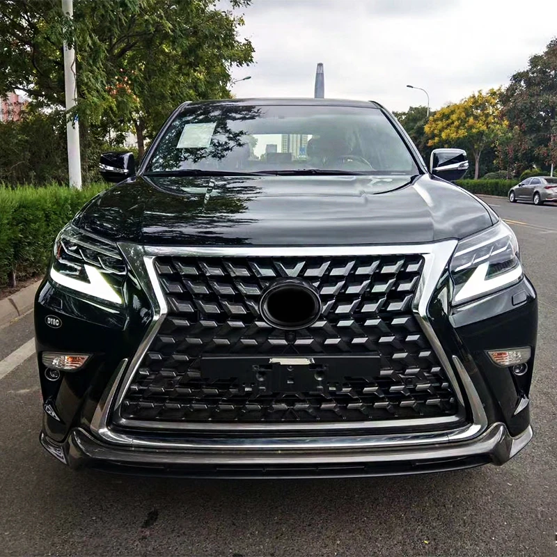 Face Lift Body Kit for GX400 GX460 2010 Upgrade to 2020 New Model with Grille Bumper Headlamp Taillights