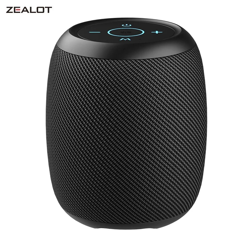 

ZEALOT S53 Outdoor Portable Bluetooth Speaker TWS Connection High Quality Sound IPX6 Waterproof 10 hours use time Speaker