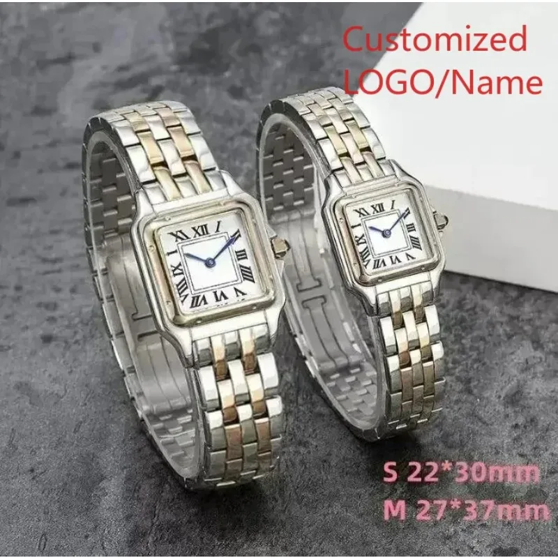 A333 متجر كوارتز ساعة الماس السيدات ساعة نسائية الذهب والفضة سوار الصلب أنيقة سيدة التبعي حسب الطلب #6