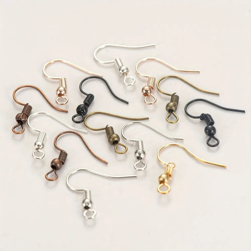 

20X17MM Metal Ear Hook, Available in 7 Colors, Suitable for DIY Earring Making and Jewelry Accessories