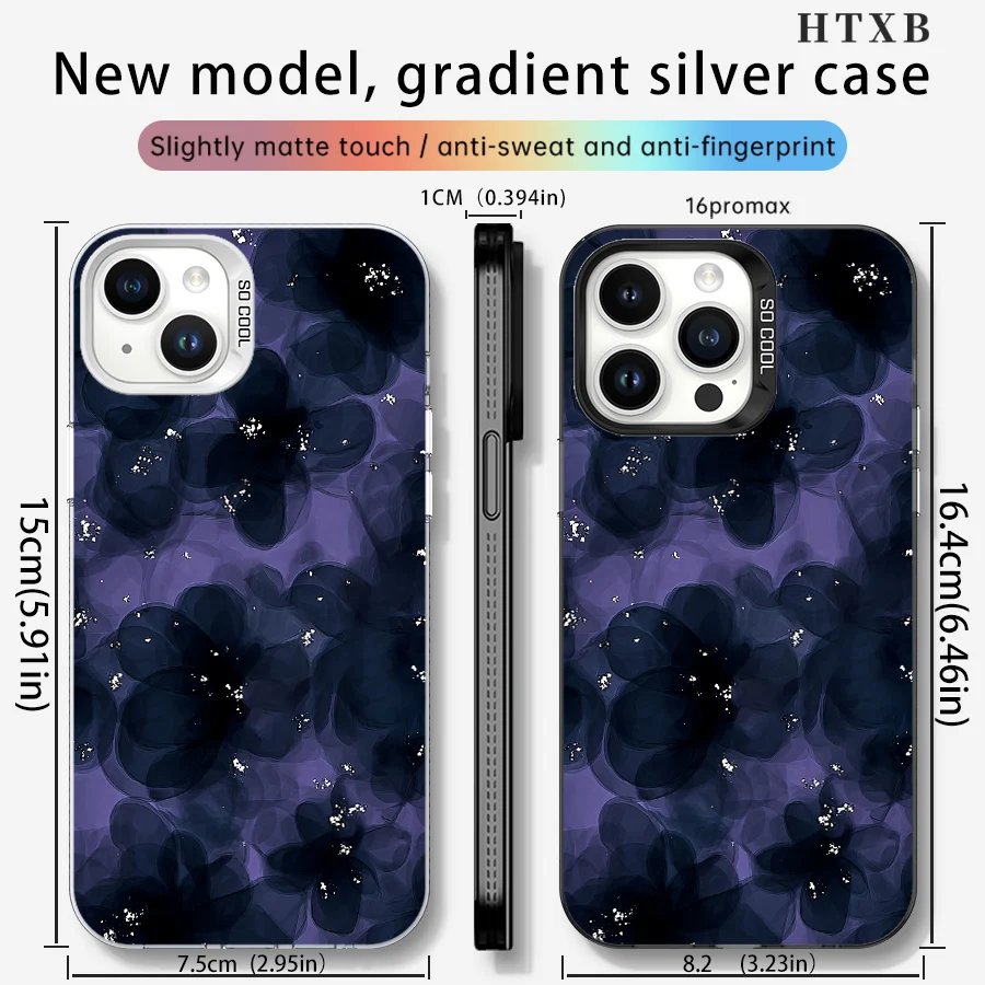 Night Flower iPhone 17–11 Pro Max Plus