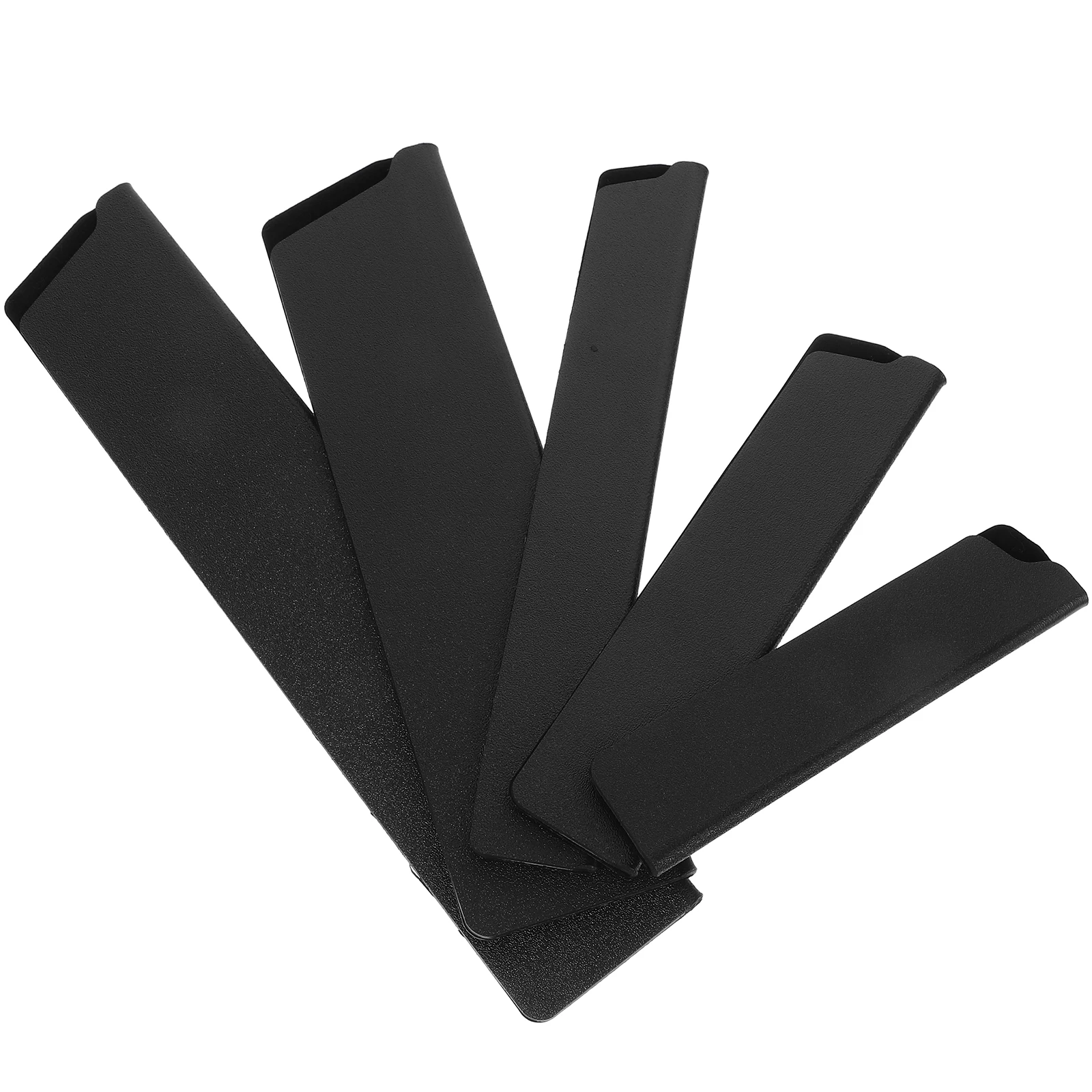 

5pcs Knife Protective Covers Safety Sleeves Various Sizes Abs Flocking Lightweight Portable Outdoor Use Tool Guard