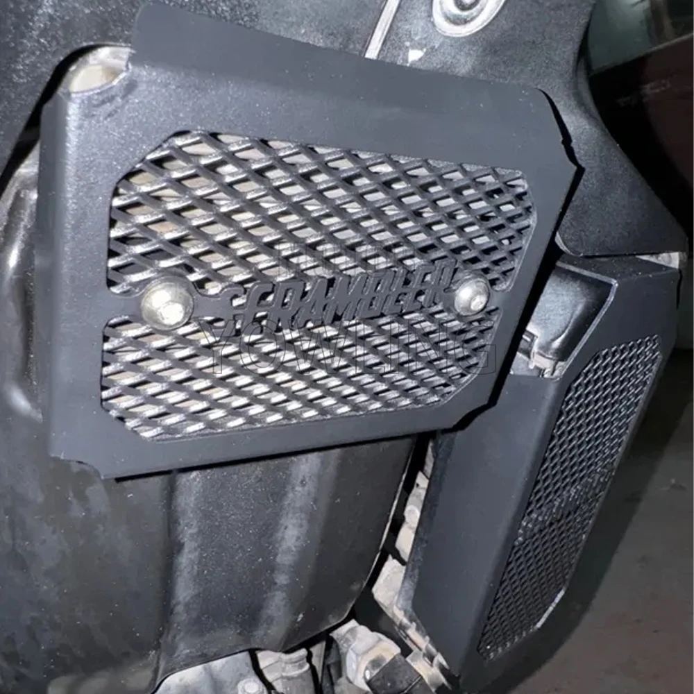 For Ducati Scrambler800 Scrambler 800 2015-2023 2024 2025 Radiator Oil Cooler Grille Rectifier Voltage Regulator Guard Protector