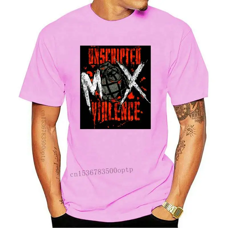 Tee Jon Moxley MOX Unscripted Violence T-shirt - XS-XXXXL