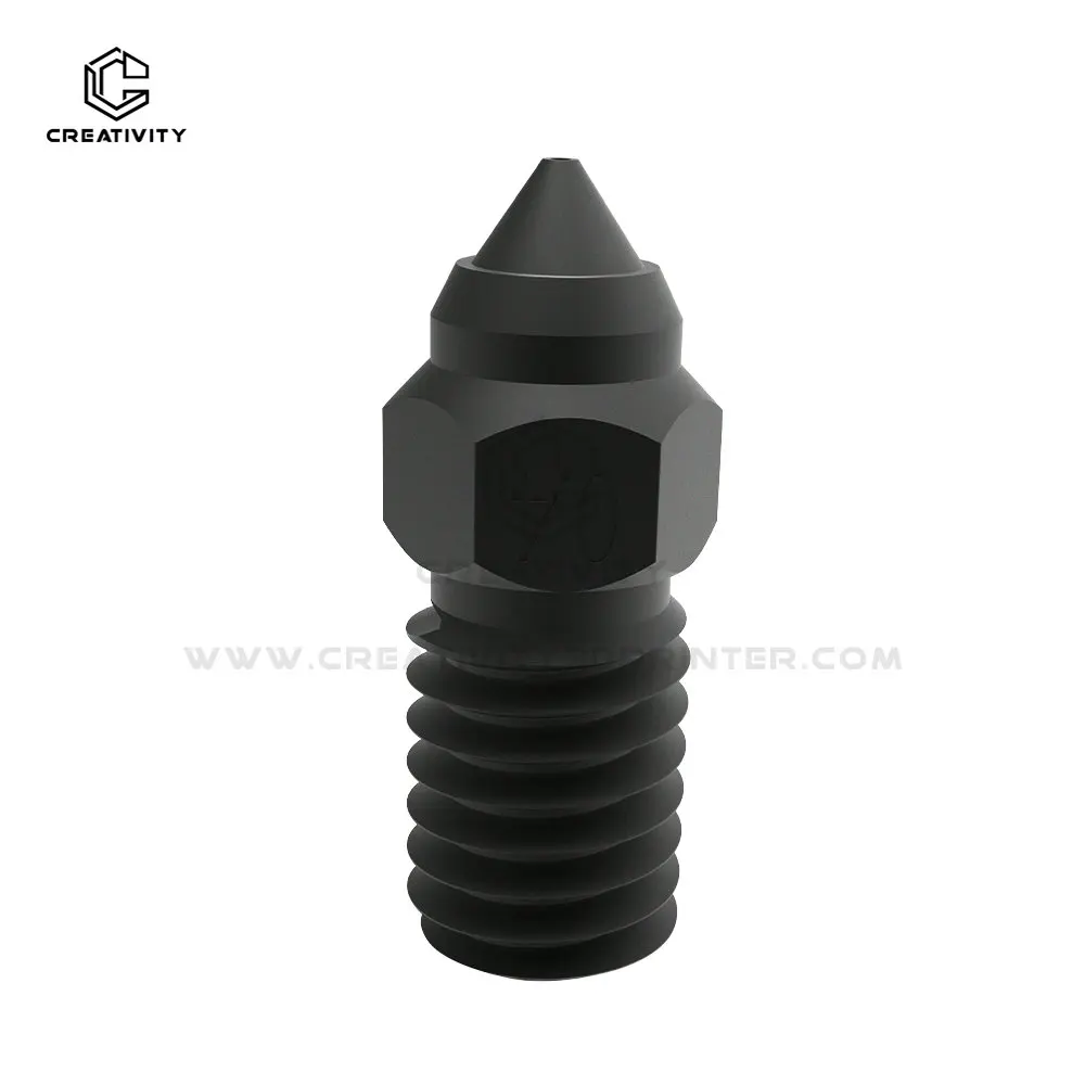 

Creativity Ender 3 V3 SE Brass/Hard Steel Plated Copper Spider Nozzle 0.4mm High Temperature for Ender7 Ender 3 v3 se