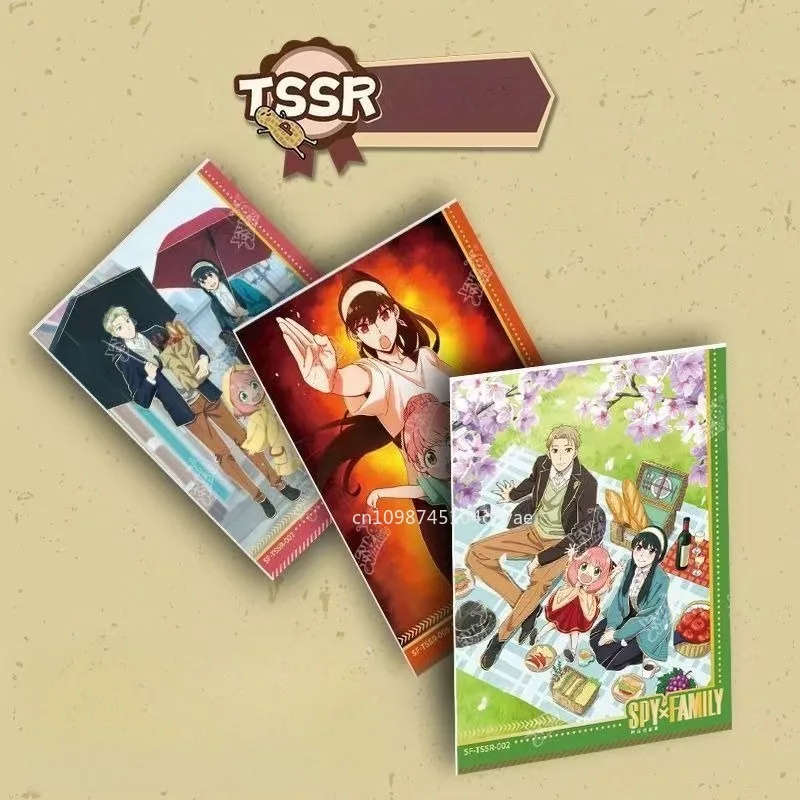 بطاقات عائلة تجسس أصلية يورانيا لويد أنيا مزور بوند فورجر ملف بطاقة سميكة كارتون أنيمي الطرفية جمع بطاقة لعبة هدية #3