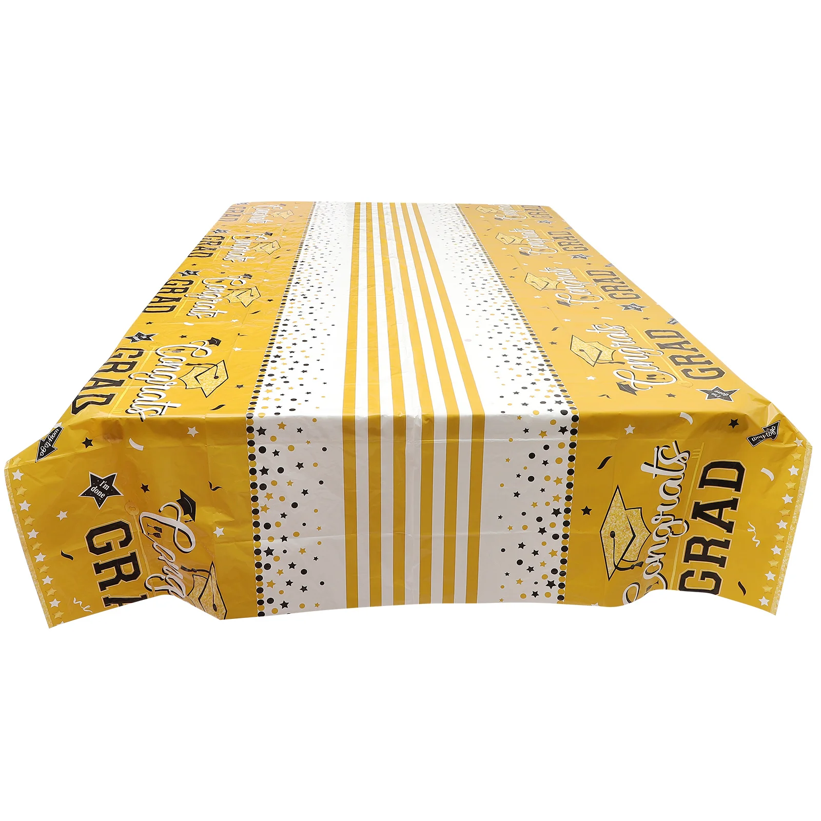 

Graduation Tablecloth Pe Decorative Cloth for Graduation Party Dinner Table Decor Grad Party Scene Accessory