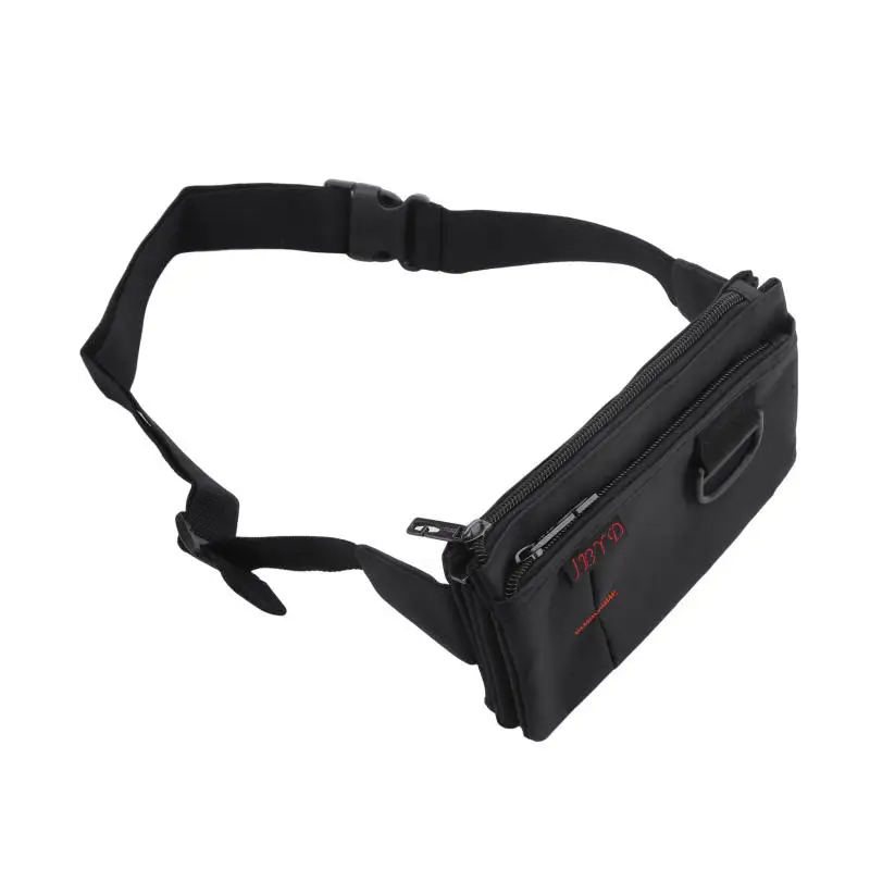 حقيبة خصر متنقلة متعددة الوظائف للسفر الدولي، حقائب غير مرئية مضادة للسرقة، محفظة رياضية للجري في الهواء الطلق #5