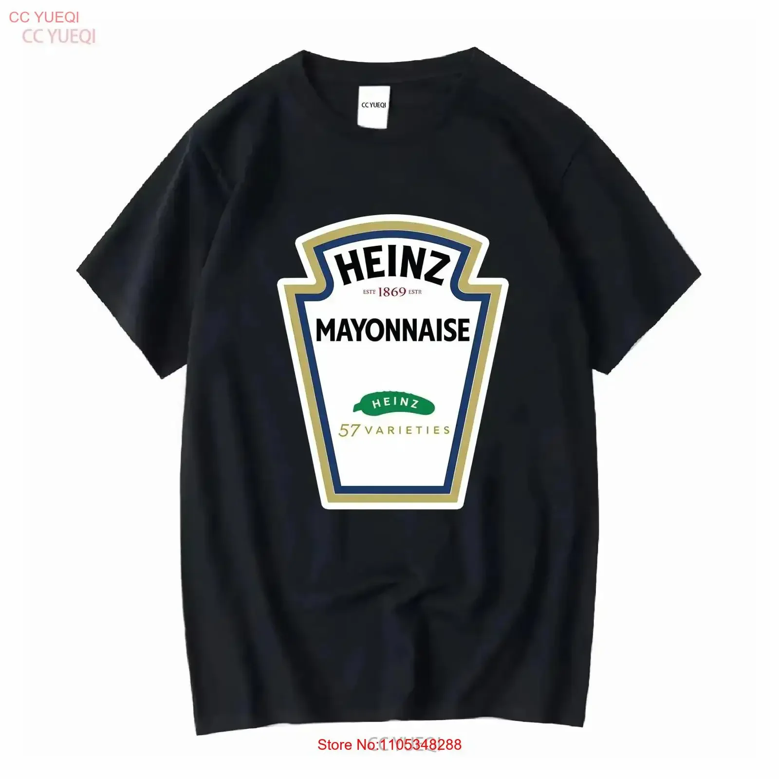 Heinz Mayonnaise Halloween Group Costume T Shirt vintage Washed Top For Everyday Wear Casual designer clothes Comfortable