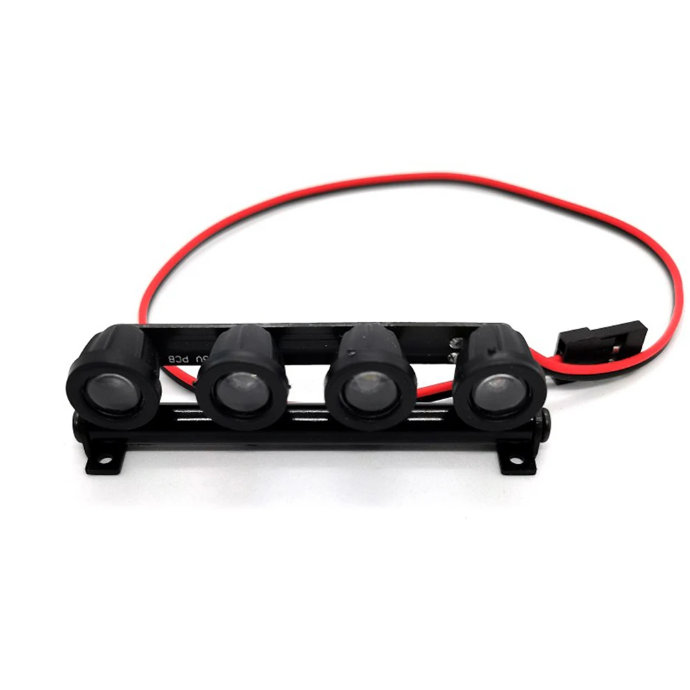 RC Car Roof Light High Brightness White Light DIY Parts for TRX4M Defender 1/18 RC Crawler