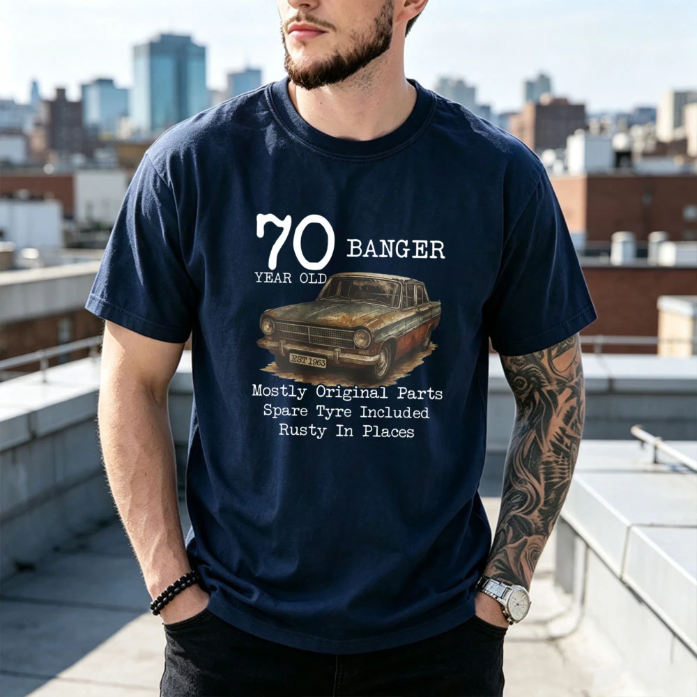 Men'S Fashion For 70 Year Old - Футболка на 70-летие, подарок на 70-летие,