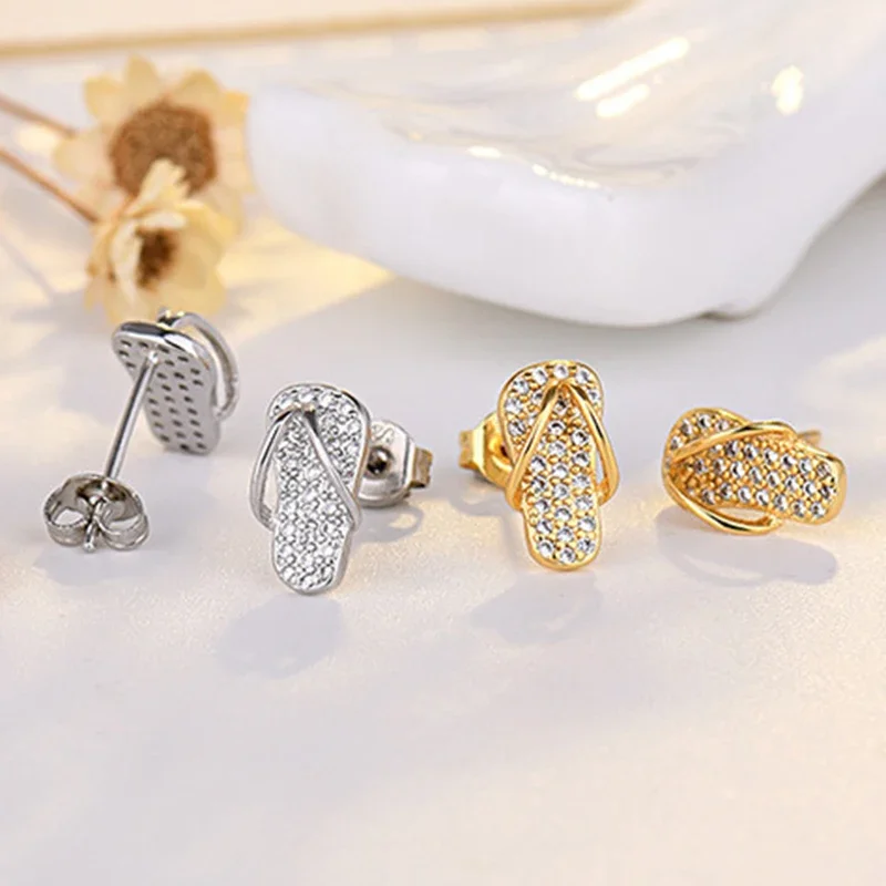 FLORATO 925 Sterling Silver Ear Needle Crystal Delicate Small Earring Insect Bee Stud Earrings for women Fashion Wedding Jewelry