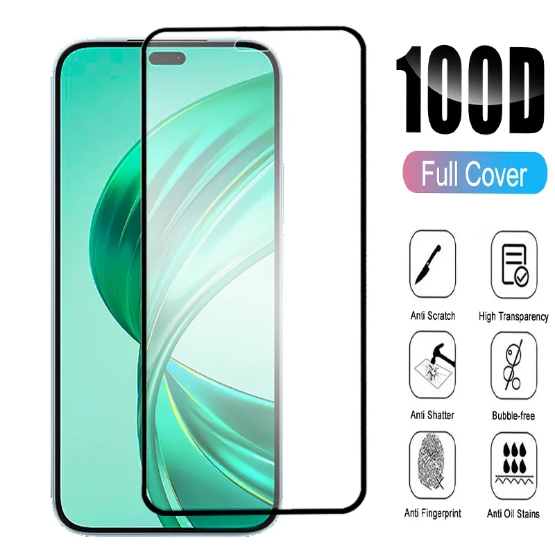 4 шт., защитная пленка для экрана с полным покрытием для Honor X8B X8A X9A X7A X7 X8 X7B, закаленное стекло для Honor 200 90 Lite 50 SE 20 Magic 7 Glass