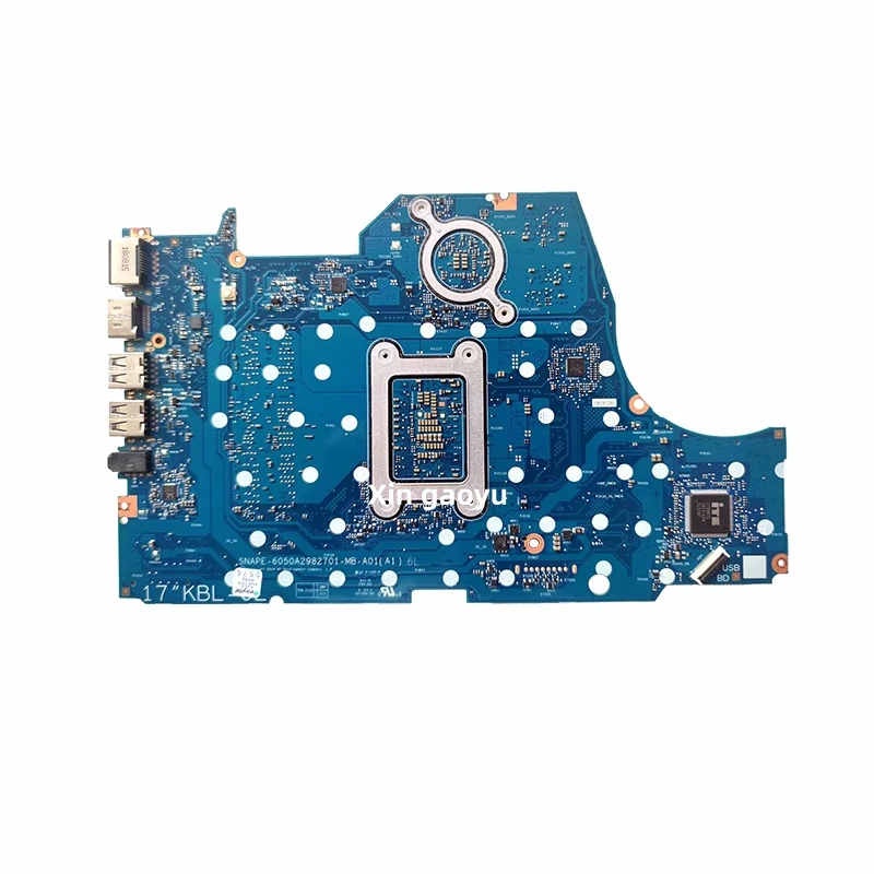 6050A2982701 Original For HP TPN-I133 17-CA 17-BY Laptop Motherboard I3-7020U I5-7200U L22744-001 L22744-601 100% Tested OK