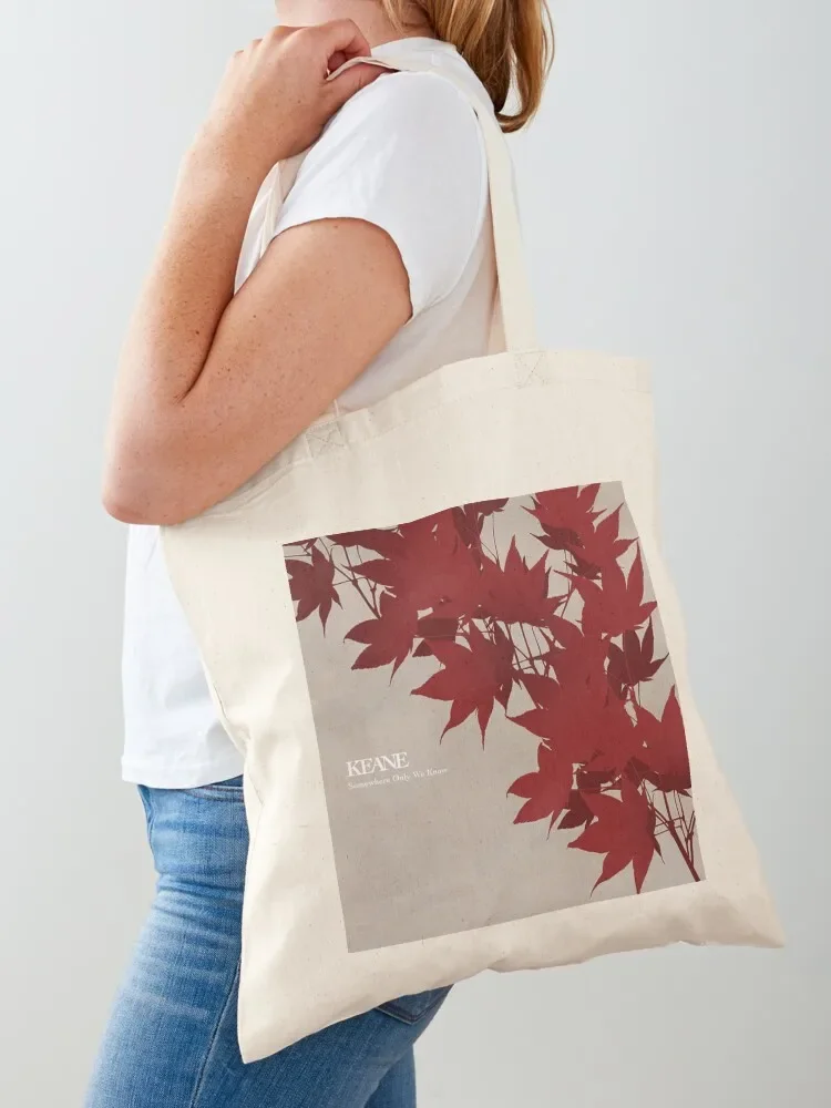 

Somewhere only we know Tote Bag shoping bag Customizable tote bag foldable reusable tote screen