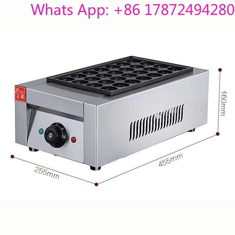Electric Snack Roasted Maker Furnace Commercial Octopus Balls Veneer Equipment Fish Ball Furnace Machine