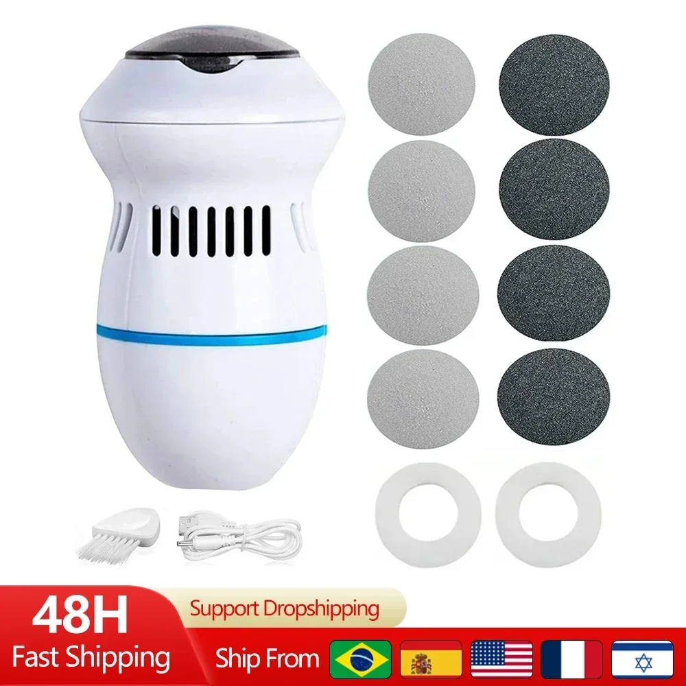 

Electric Feet Sander Machine Rupture Skin Trimmer Dead Skin for Heels Foot Care Grinding Pedicure Tools Recharge Remover Callus