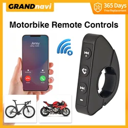 Grandnavi Motorbike Wireless Wheel control used for M528 M686 Motorcycle Display Switching song Volume control phone call