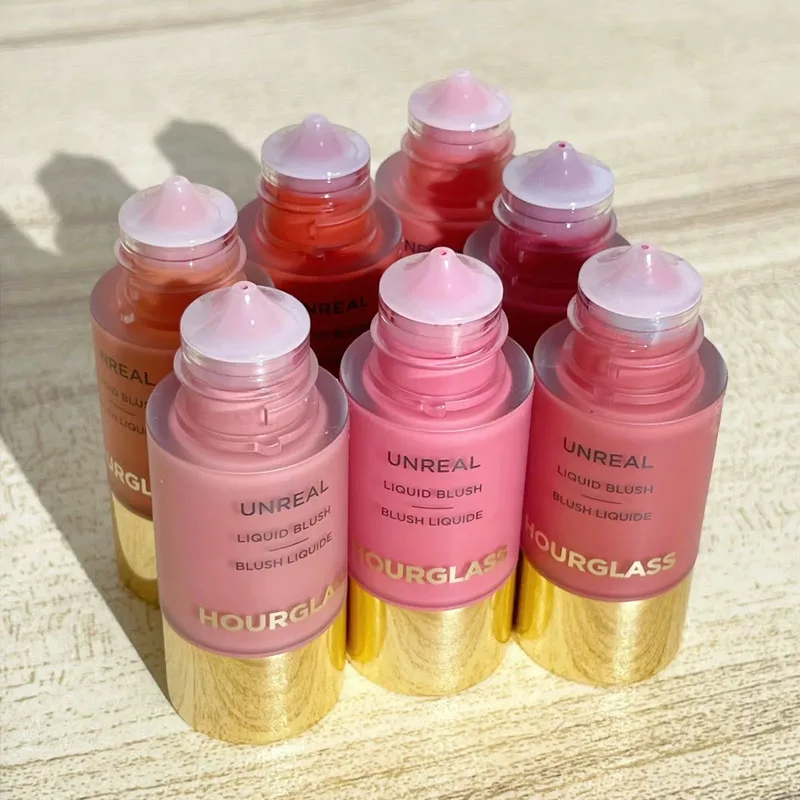 Hourglass Makeup Lipstick Phantom Volumising Glossy Balm Lip Gloss Mirror Blush Long Lasting Moisturizing Rise Trace Cosmetics