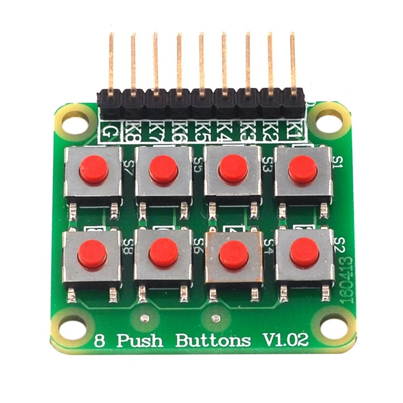 Teclado con 8 Botones V1.00 para AVR PIC 2X4, teclado de matriz, módulo AVR PIC 2X4 PIC, nuevo