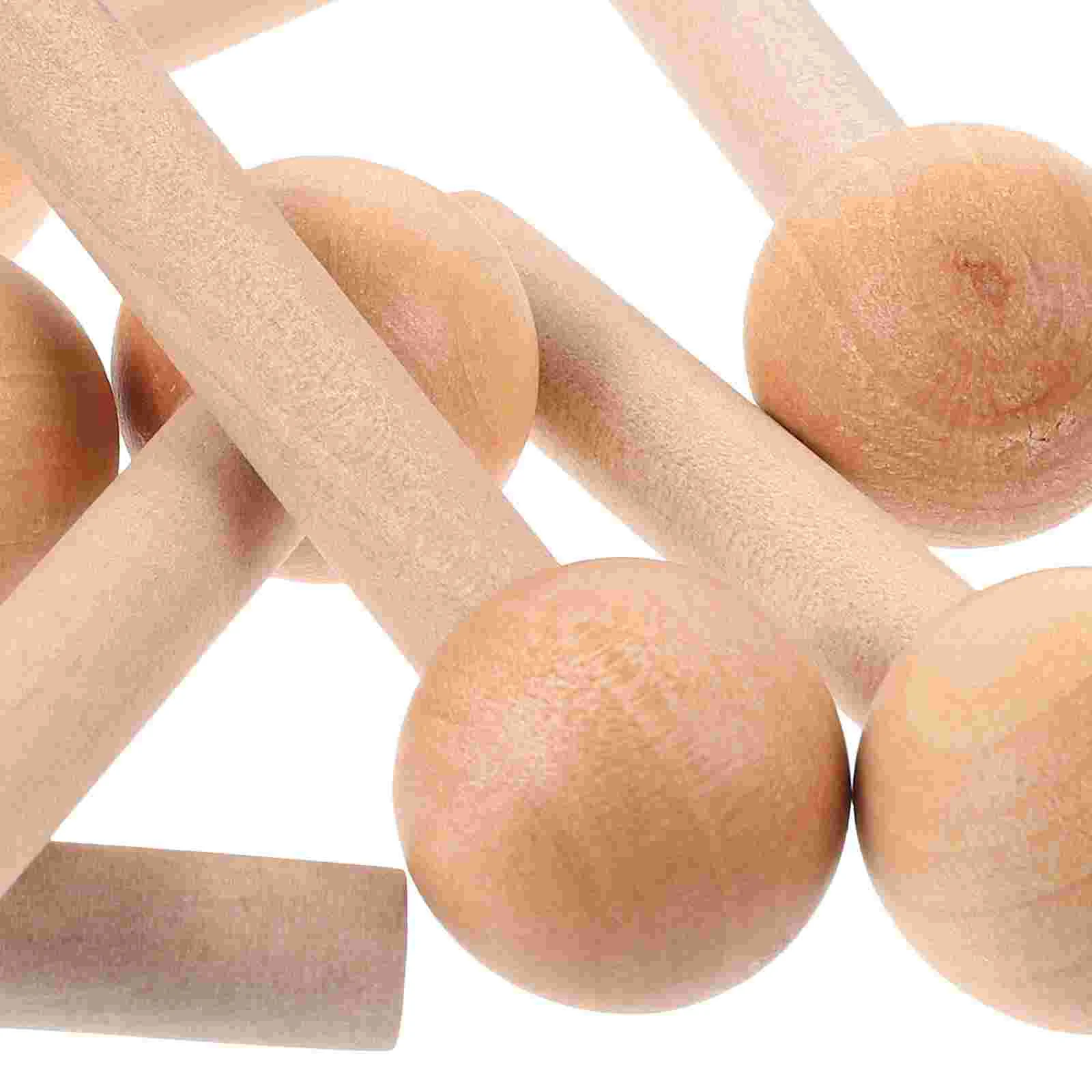 10 Pcs Shelf Matchstick Hole Board Hook Shaker Peg Wooden Tool Pegboard Hooks for