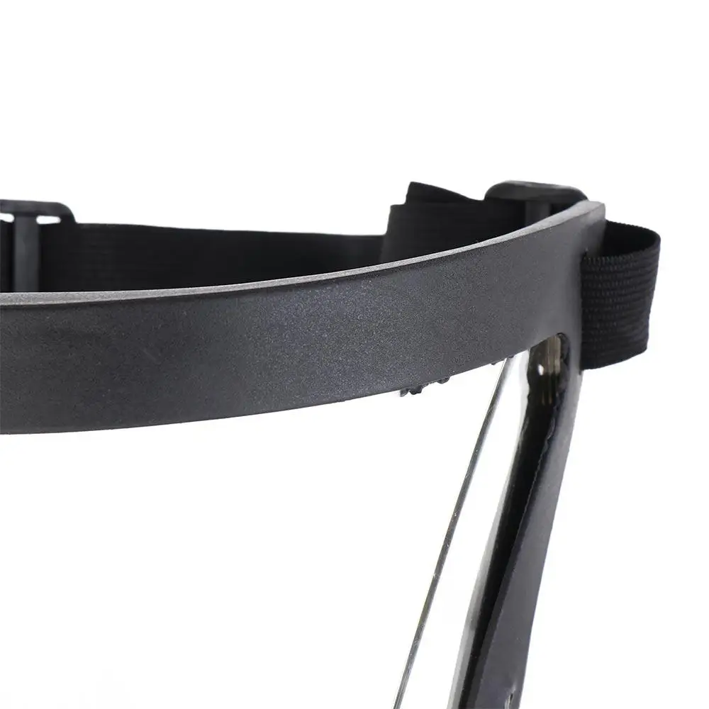 ป้องกันกระจกลม Anti-Splash หน้ากากวิบาก Anti-ทราย Anti-FOG Face Mask Full Face HD หน้ากากขี่ unisex