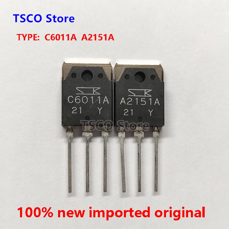 

10Pair C6011A A2151A 2SC6011A 2SA2151A New Origiail Audio TSCO Store