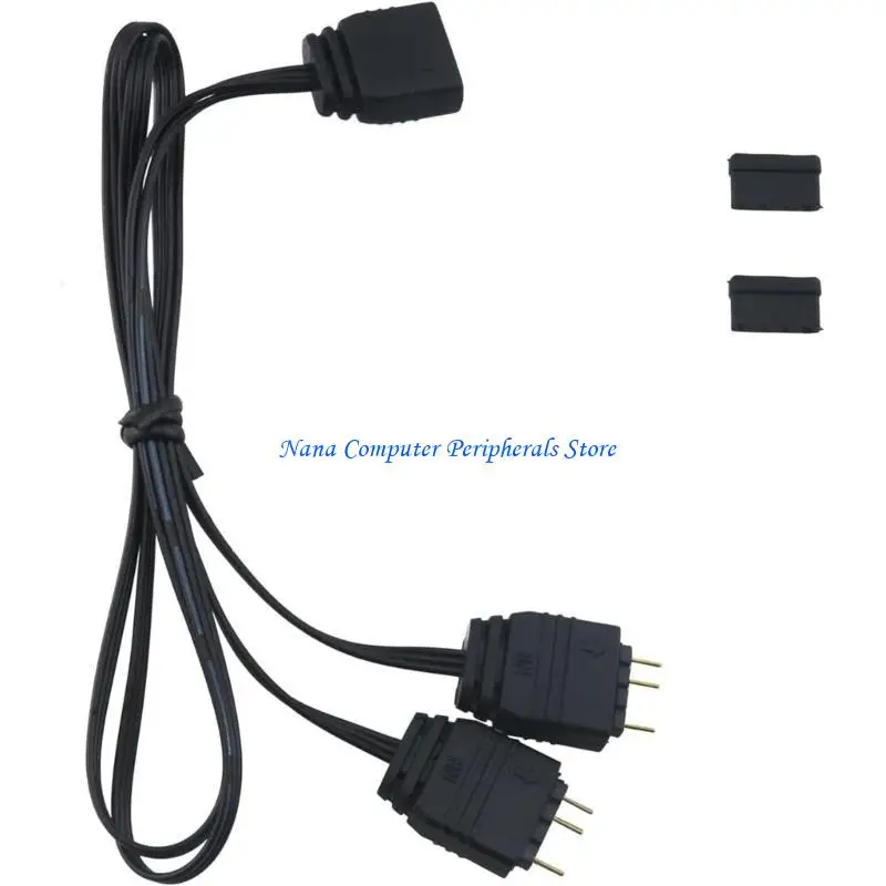 F68C ARGB Control 5V 3Pin Extension Cable Adapter for  / Motherboard