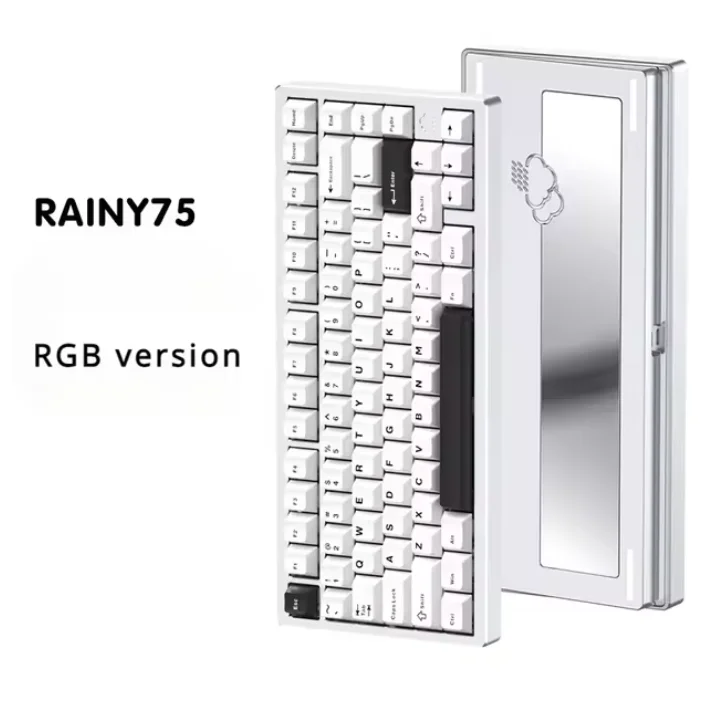 RAINY75 メカニカルキーボードアルミ合金トライモード RGB ワイヤレス