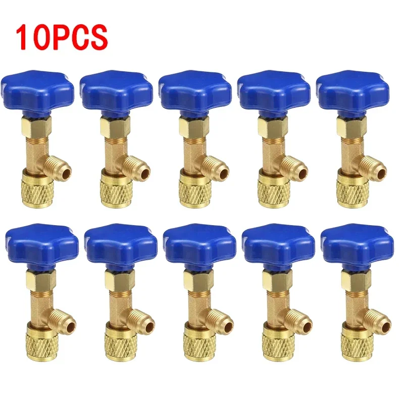1/4 SAE Auto AC Can Tap Valve Bottle Opener For R22 R134a R410A Gas Refrigerant Refrigeration Connector