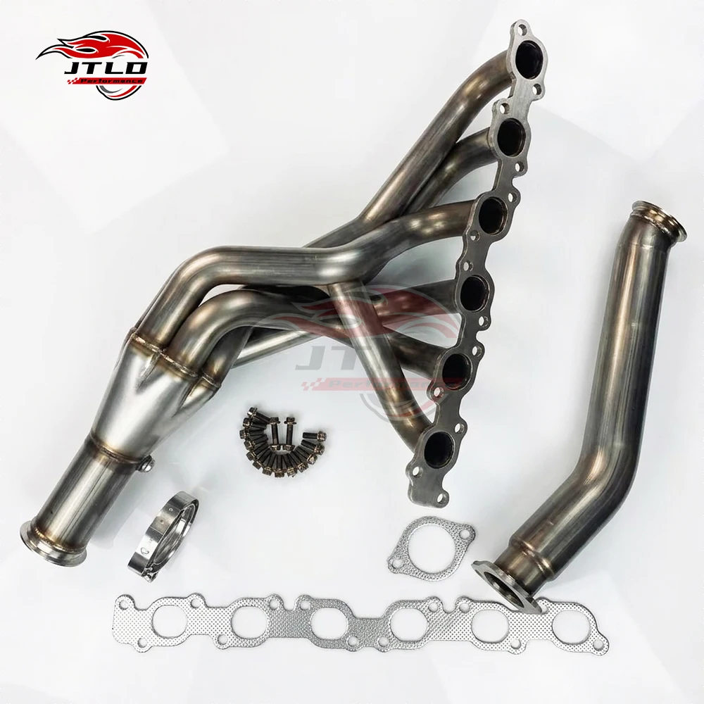 High Performance Stainless Steel Exhaust Manifold Header For Toyota Land Cruiser LC80 FZJ80 FZJ100 1FZ 1FZ-FE 4.5L 6-1
