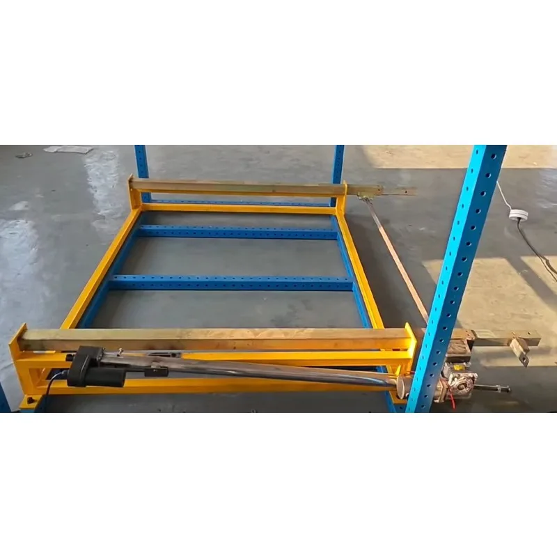 Electric Folding RV Expansion Mechanism-Steel Yellow
