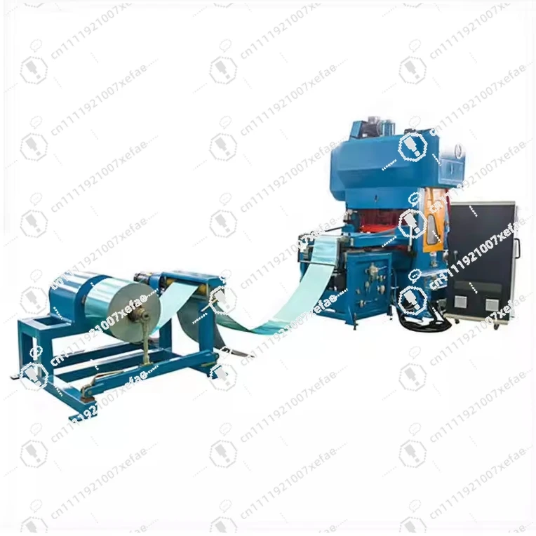 Automatic C-type Heat Exchanger Workshop Aluminum Fin Press Punch