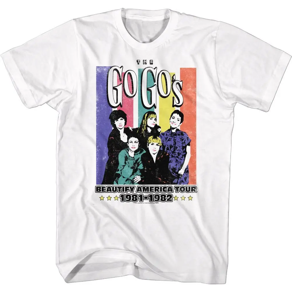 The Gogos Beauty America Music T Shirt