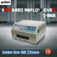 T962 Reflow Solder Oven BGA SMD SMT Rework Sation T 962 Reflow Wave Oven PUHUI T-962 Infrared IC Heater