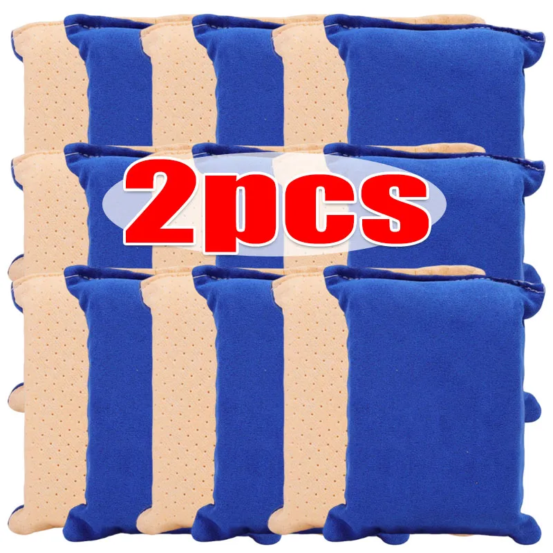 Double-Sided Velour Non-Woven Sponge Blocks for Car Cleaning & Defogging, Window & Rearview Mirror Washing Maintenance