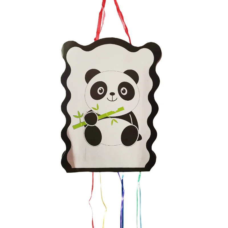 1Pcs/Lot Cartoon Panda Theme Birthday Party Pinata Supplies Boys Girls Favors Happy Birthday Party Panda Pinata DIY Decoration