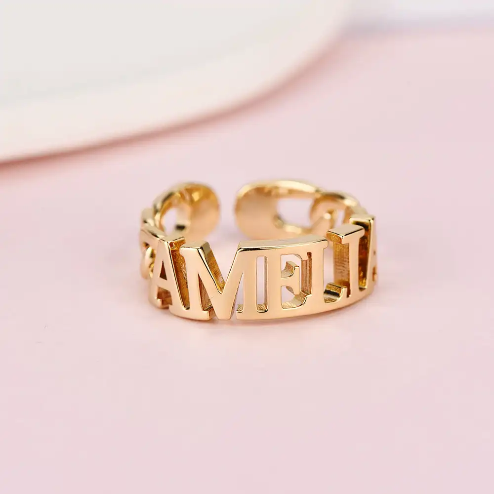 adjustable-ring-18k-gold-plated-personalized-name-ring-3d-jewelry-custom-name-ring-open-ring-cuban-link-ring-gift-for-boyfriend