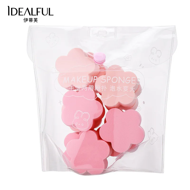 10-teiliges multifunktionales Beauty-Ei-Set mit trockenem und nassem Luftkissen mit doppeltem Verwendungszweck, Puderquaste, Make-up-Schwamm, dreiteilige Einstellung